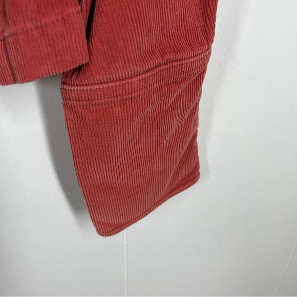 Garnet Hill Pink Corduroy Button Front Long Sleeve Blazer Medium - Picture 5 of 7